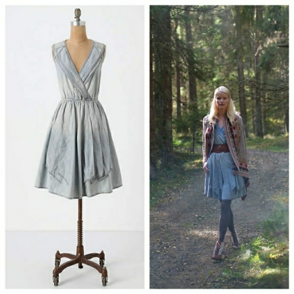Maeve Denim Dress Size XS